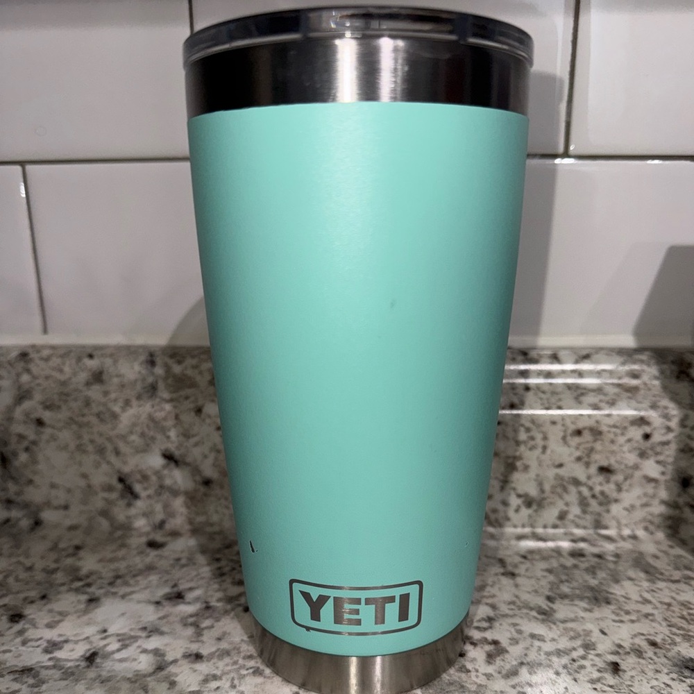 YETI Turquoise Tumbler